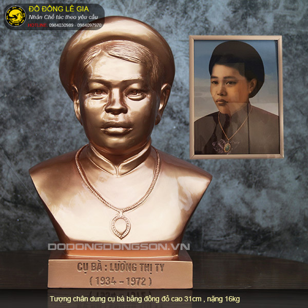 Đúc tượng chân dung cụ ông cụ bà theo yêu cầu-05