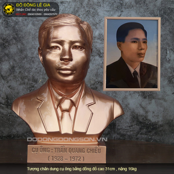 Đúc tượng chân dung cụ ông cụ bà theo yêu cầu-05