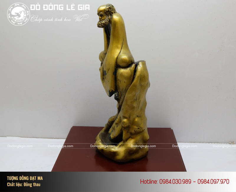 Tượng Đạt Ma Sư Tổ bằng đồng