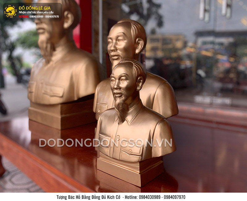 Tổng hợp mẫu tượng Bác Hồ đẹp, thần thái đầy đủ các kích thước