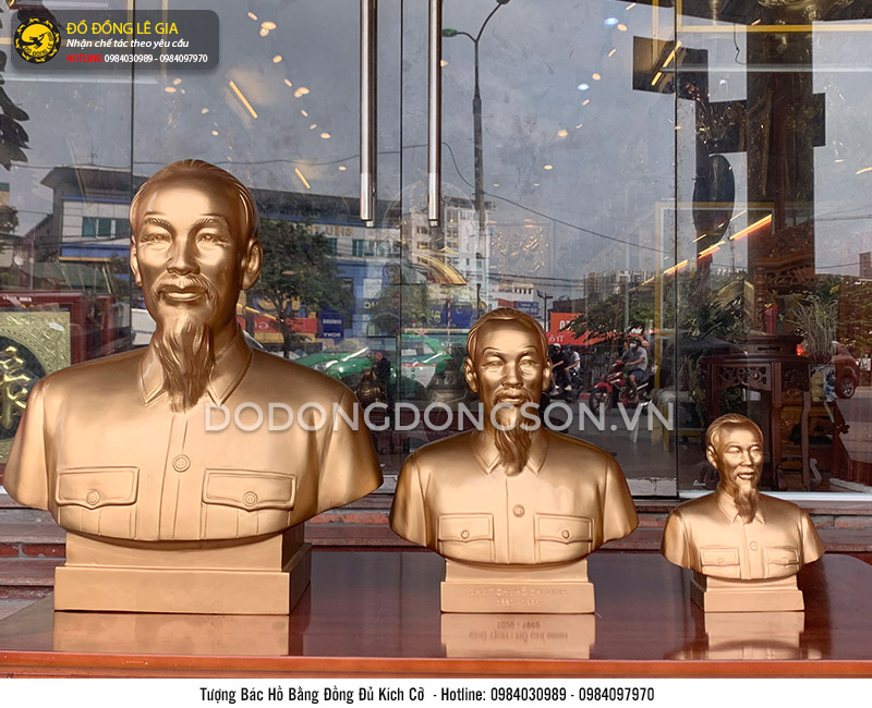 Tổng hợp mẫu tượng Bác Hồ đẹp, thần thái đầy đủ các kích thước