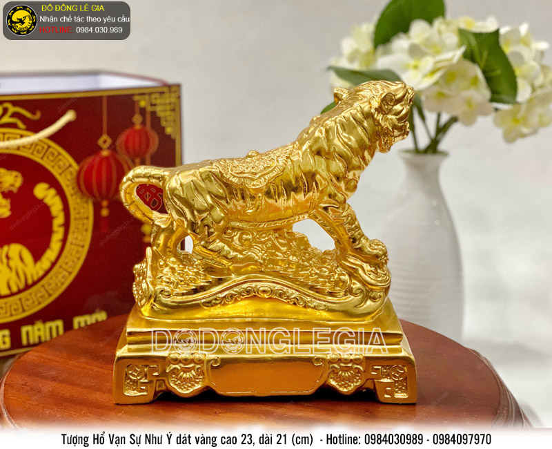 Tượng Hổ Vạn Sự Như Ý 2022 mẫu 3