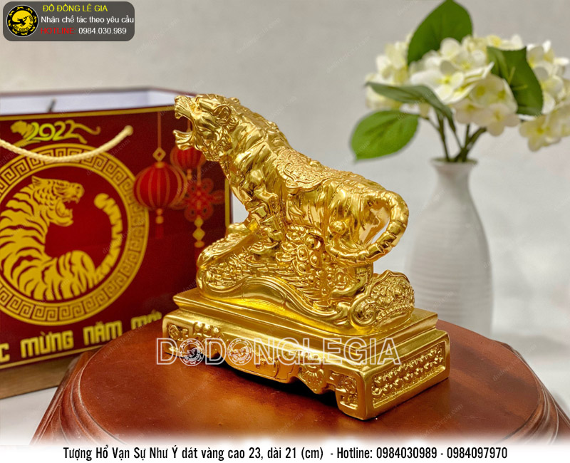 Tượng Hổ Vạn Sự Như Ý 2022 mẫu 3