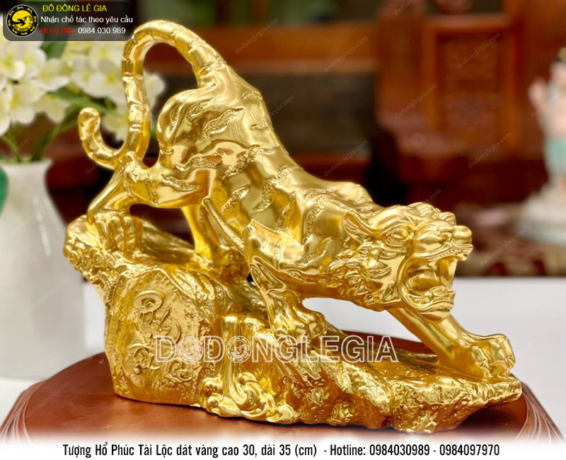Tượng Hổ Phúc Tài Lộc 2022 mẫu 4