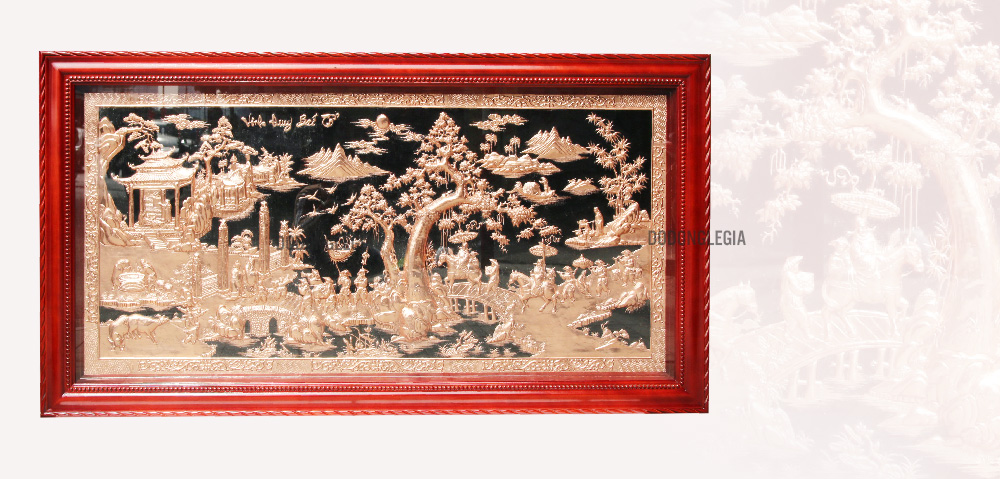 Tranh đồng mỹ nghệ