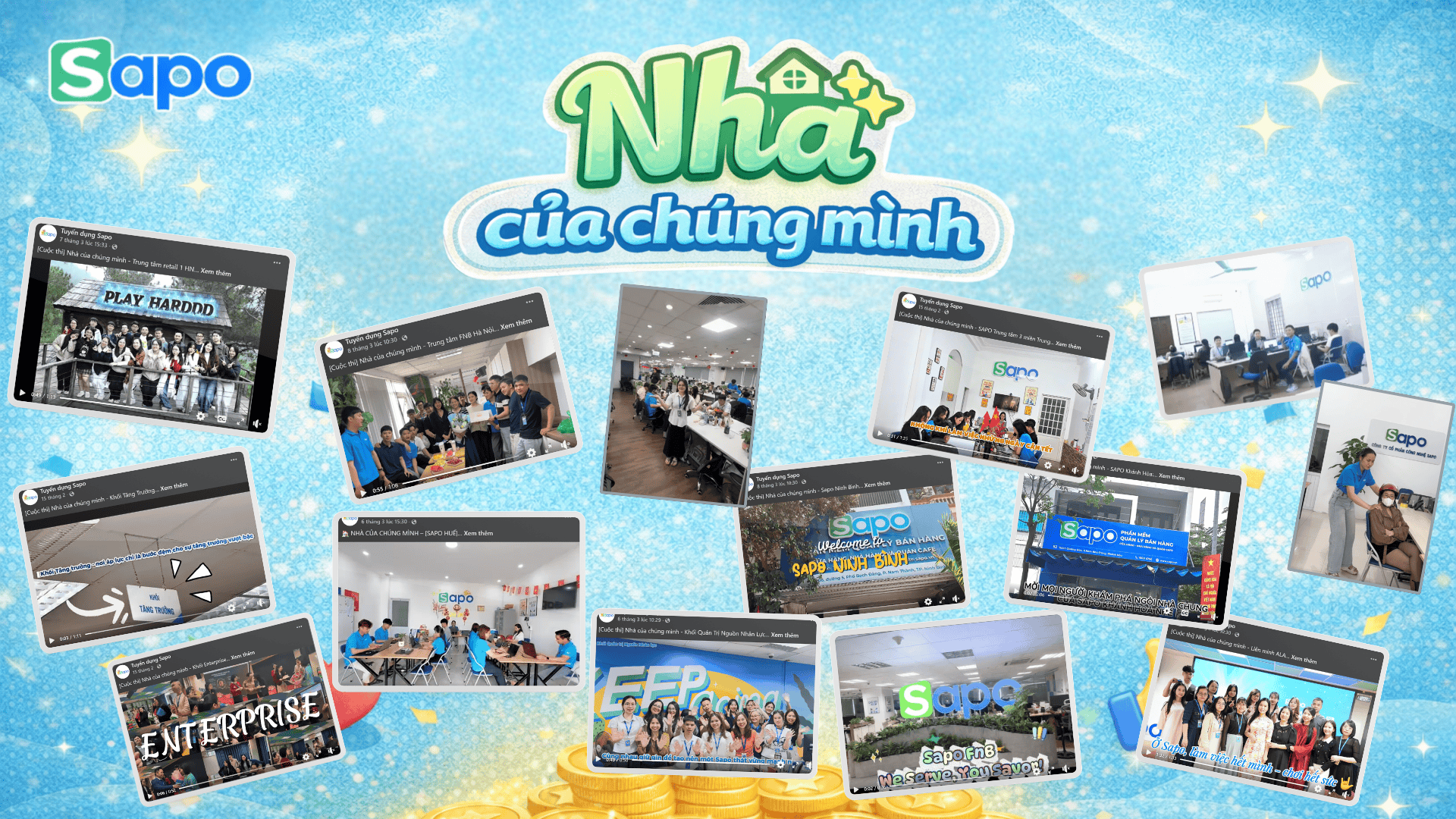 Tổng hợp các bài thi của “Nhà của chúng mình”