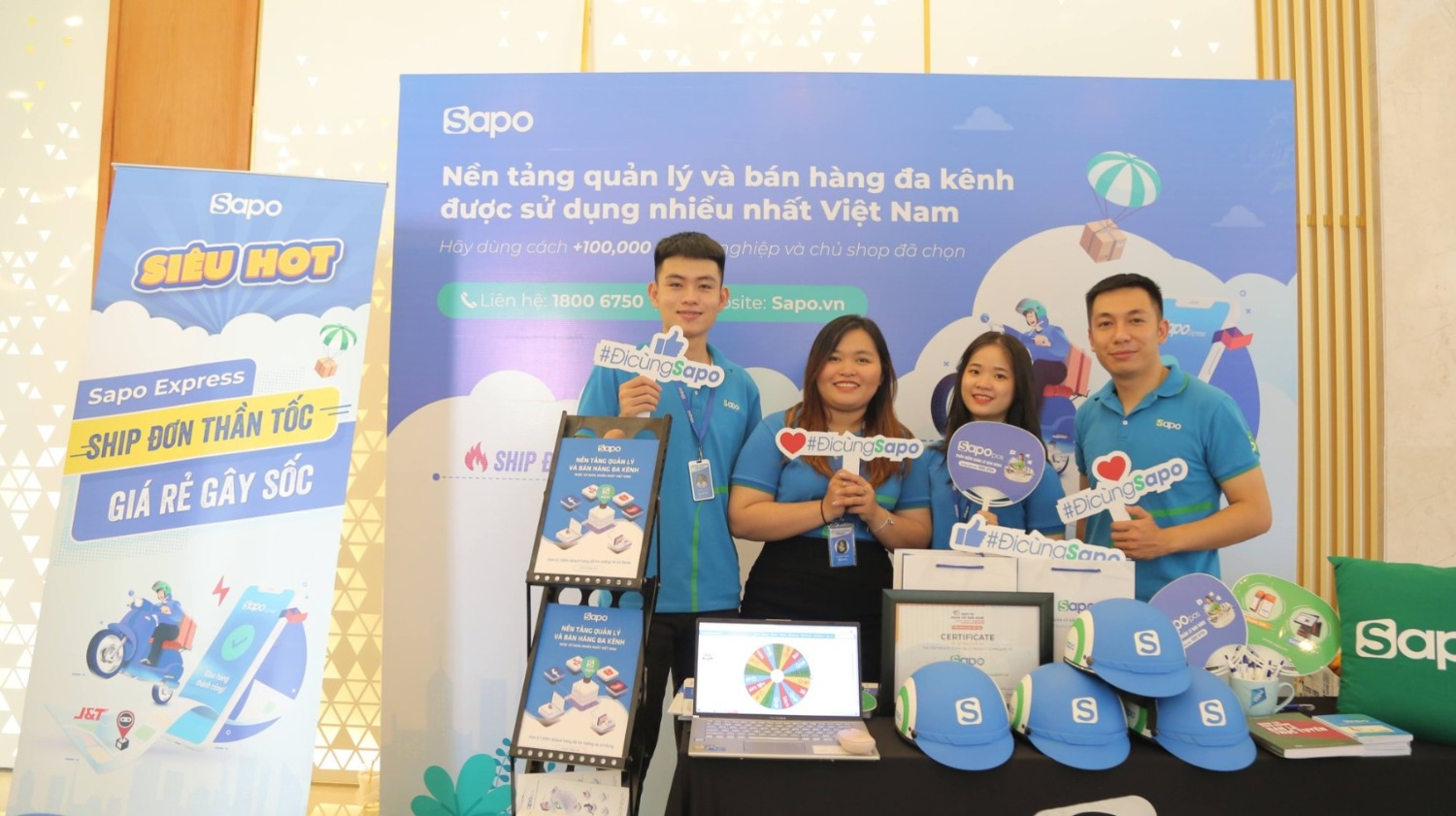 Sapo đồng hành cùng sự kiện 