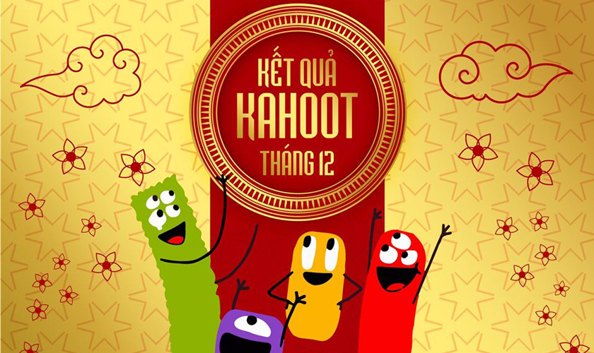 Thông báo: Kết quả mini game kahoot tháng 12/2019