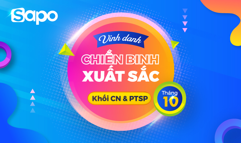 Vinh danh khối CN & PTSP tháng 10/2020.