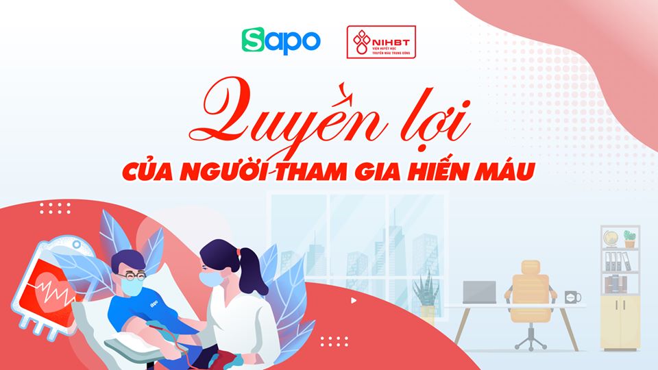 Quyền lợi đặc biệt dành cho người tham gia hiến máu tình nguyện