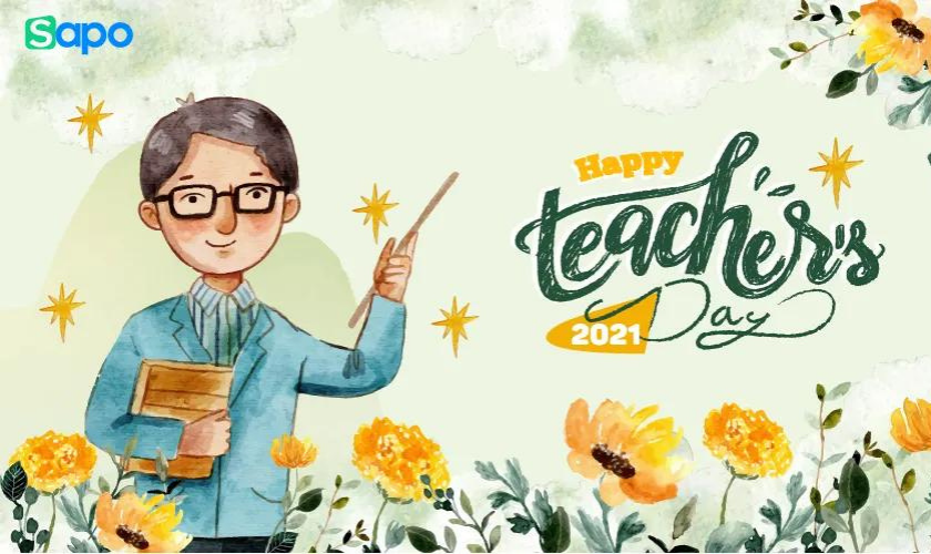 Happy Teacher's Day Sapo 2021