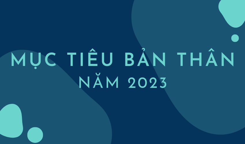 Nếu được chọn một mục tiêu bạn nhất định phải hoàn thành trong năm 2023? Bạn sẽ chọn điều gì?