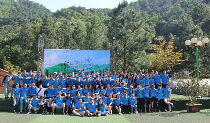 Chuyến dã ngoại của Khối kinh doanh tại Sapo Hà Nội