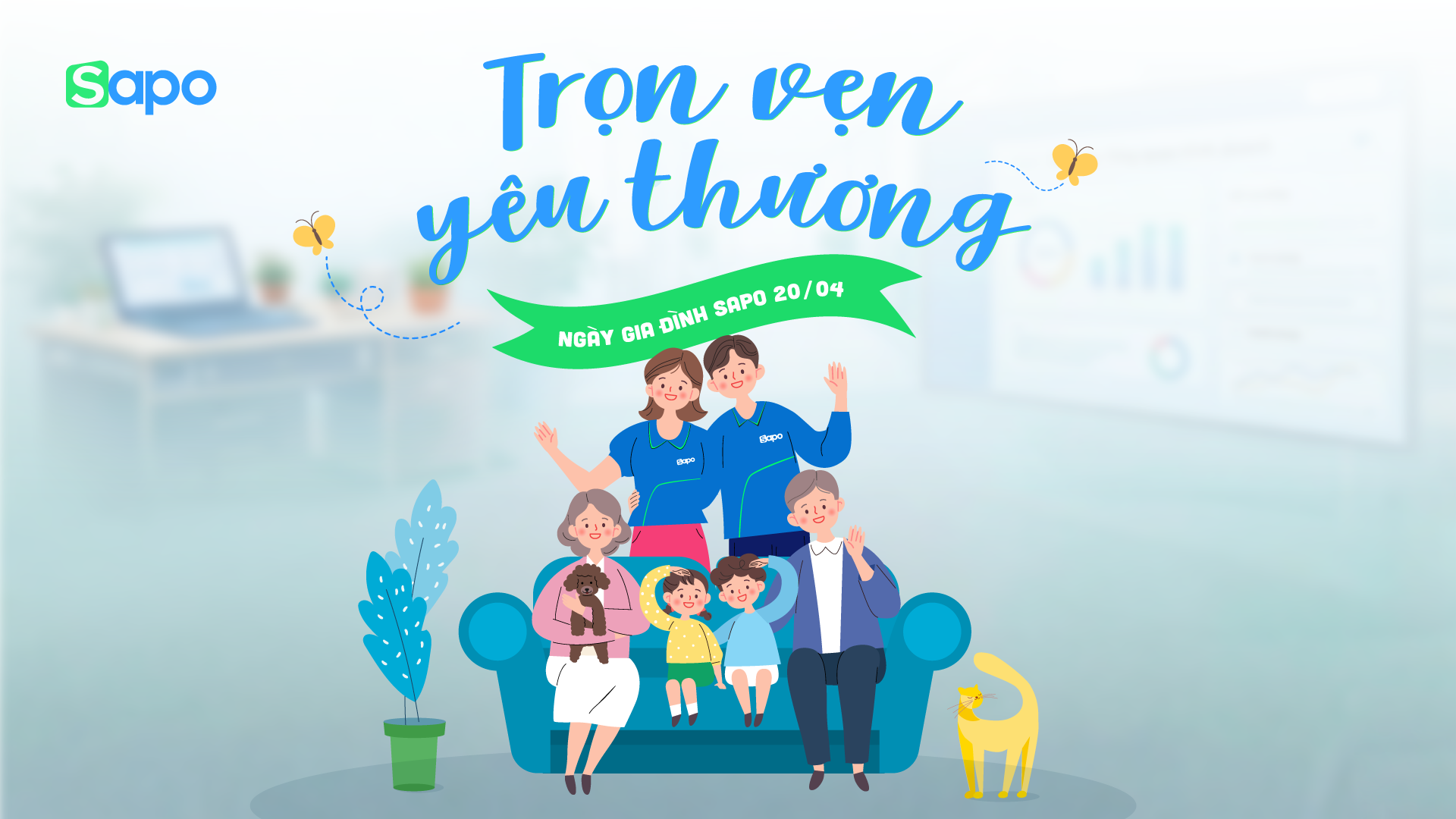 Chúc mừng ngày Gia đình Sapo 20/04/2026