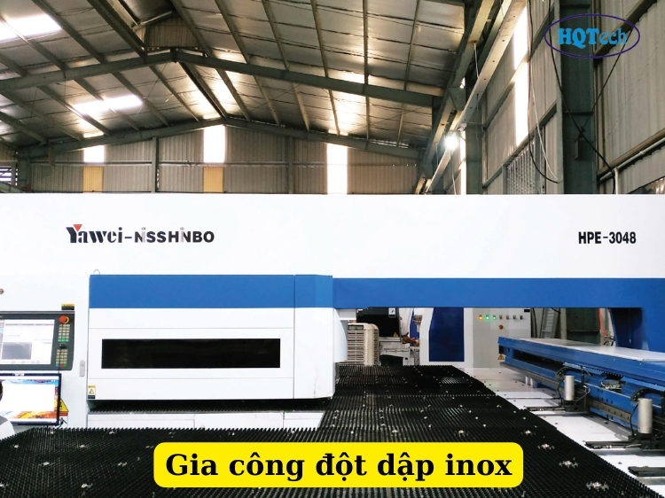 Gia công dập lỗ inox, gia công đột dập inox | Chất lượng, giá rẻ