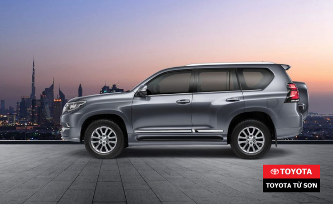 Land Cruiser Prado có thiết kế nội thất sang trọng