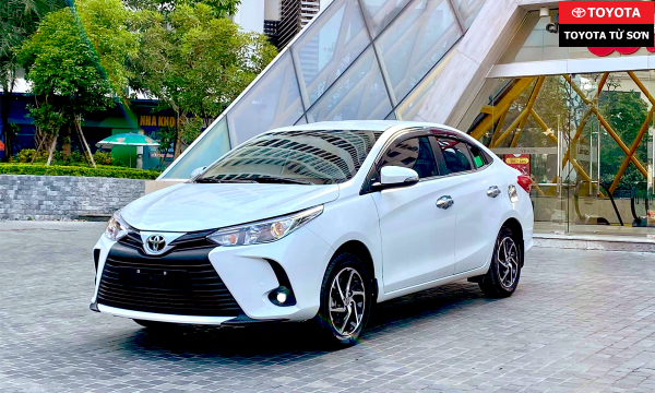 Toyota Vios 2022 bản G màu trắng ngọc trai 