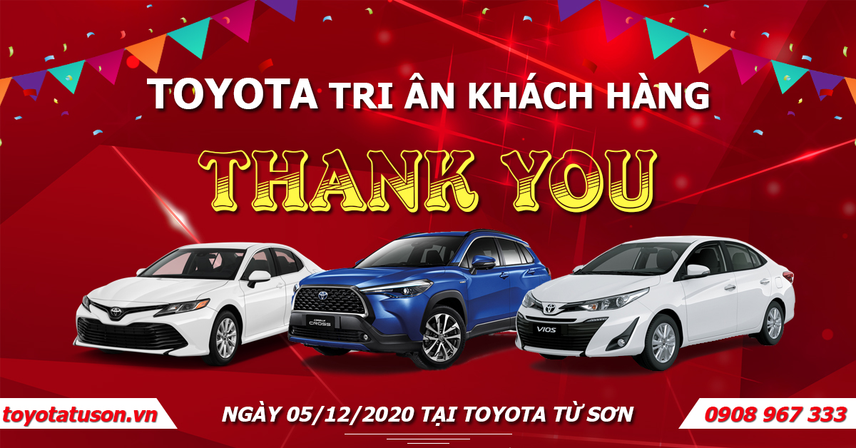 toyota từ sơn tri ân khách hàng