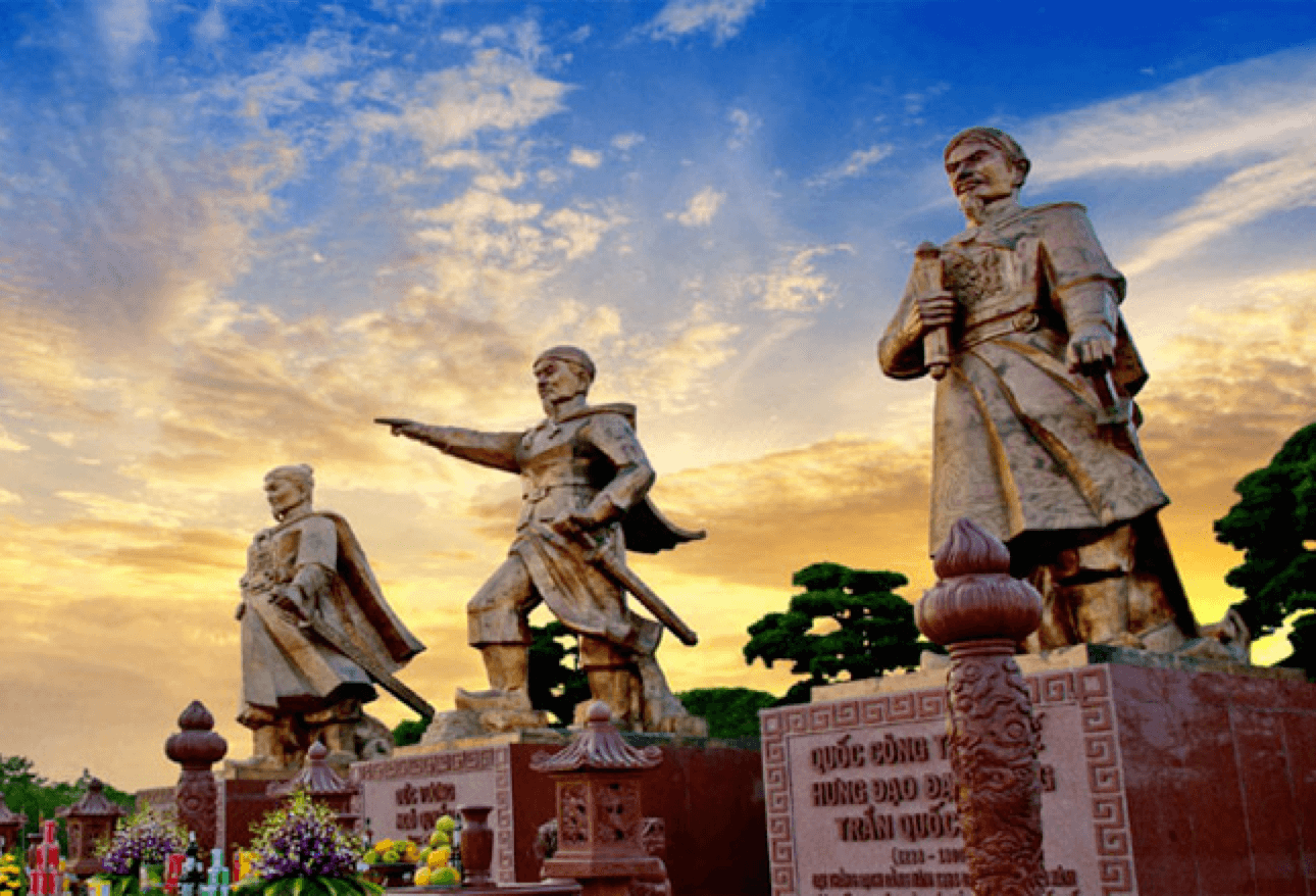 NGUYỄN BỈNH KHIÊM - ĐỀN CHU VĂN AN - KDT BẠCH ĐẰNG GIANG 1 NGÀY