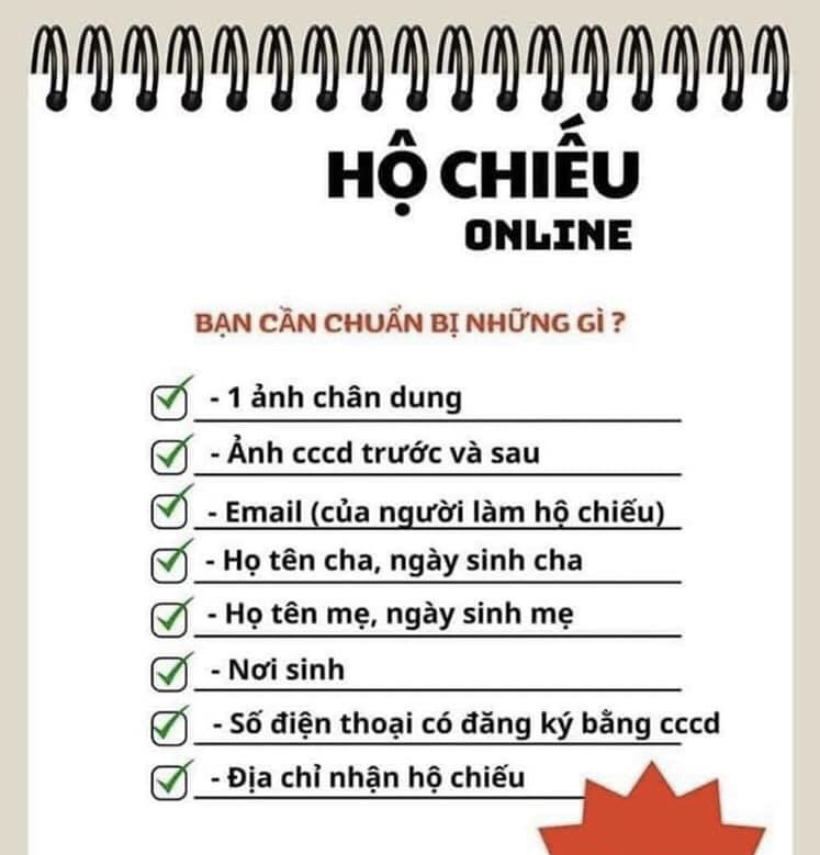LÀM HỘ CHIẾU ONLINE