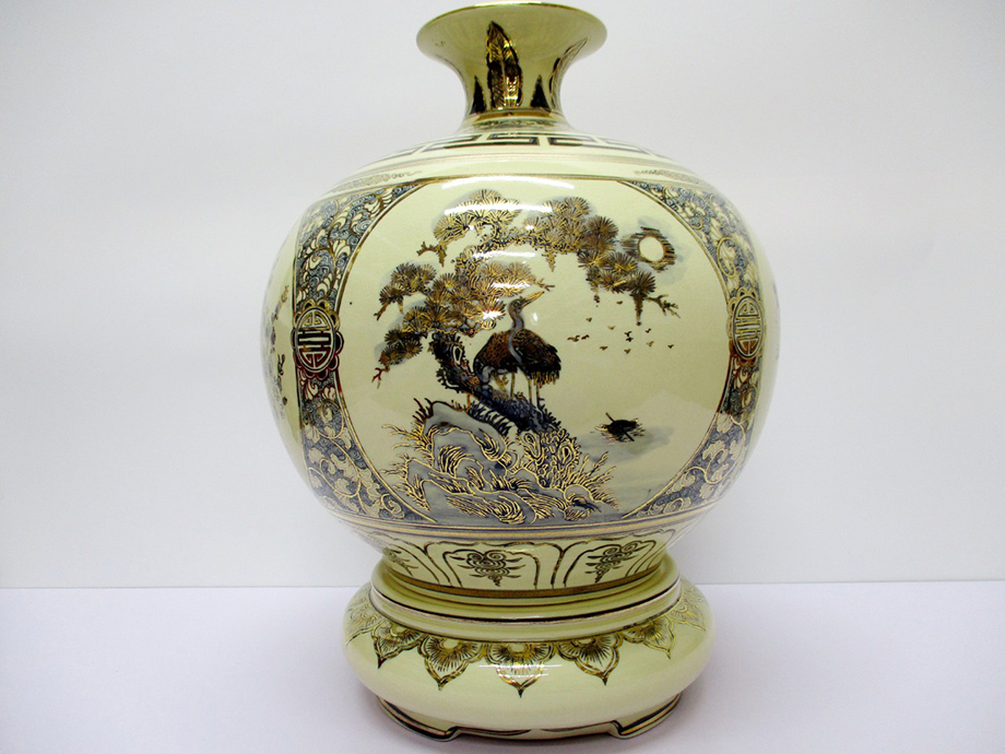 Bình Hút Lộc Vẽ Vàng 24K