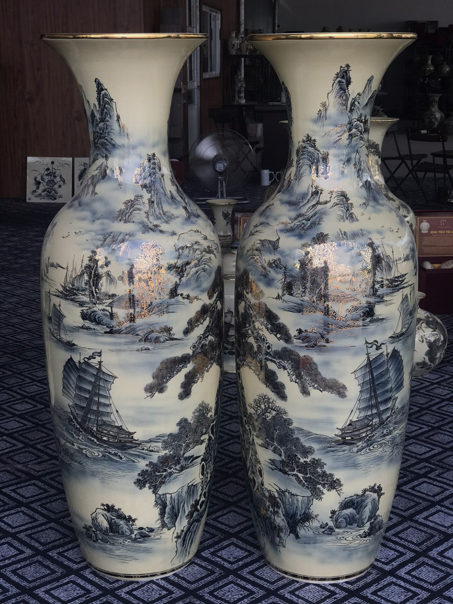 Lục Bình Gốm Chu Đậu