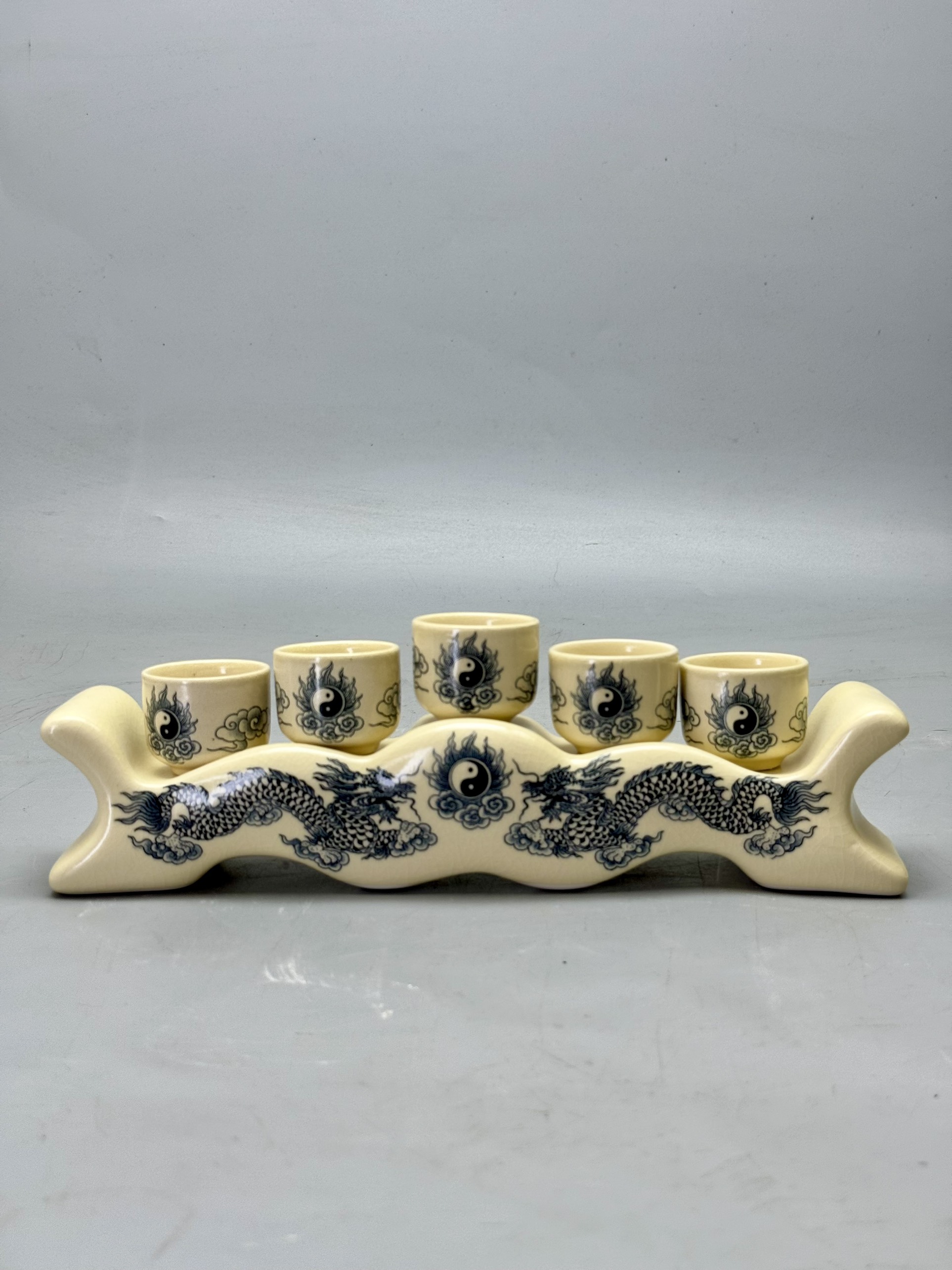 Set Vip đồ thờ họa tiết rồng gốm Chu đậu truyền thống