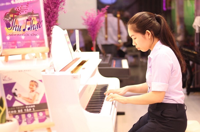 KHÓA HỌC PIANO ONLINE 1 KÈM 1 TẠI THU NHẠC TP.HCM