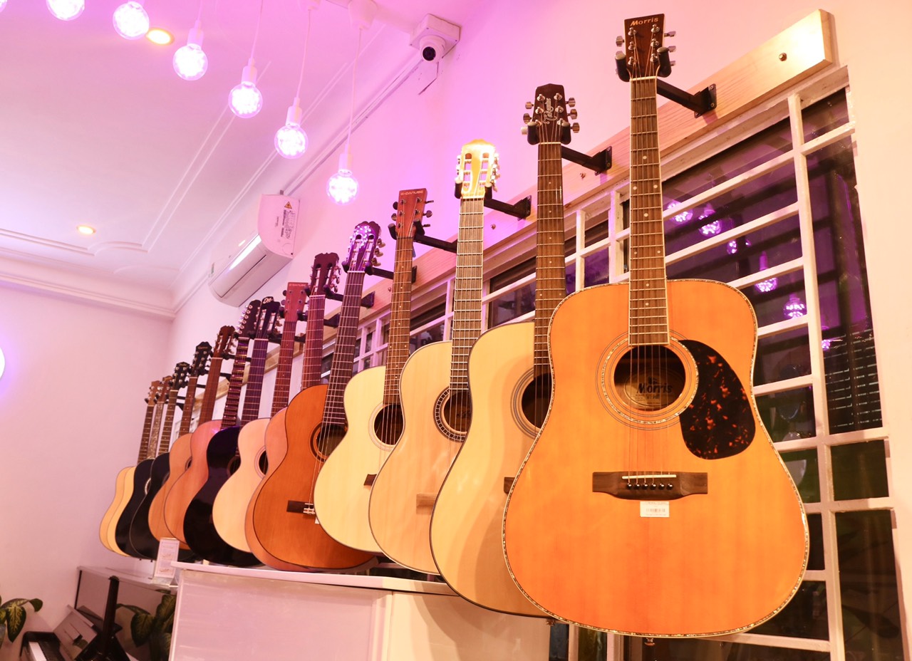 ĐỊA ĐIỂM MUA GUITAR GIÁ RẺ TẠI QUẬN 6 | TRUNG TÂM ÂM NHẠC THU NHẠC