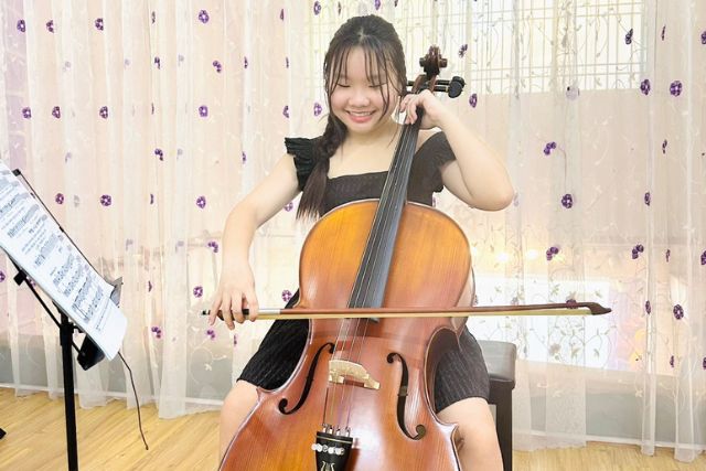 Lớp học đàn Cello 1 kèm 1 tại gia ở TPHCM uy tín