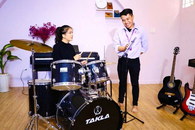 Khóa học trống Jazz lớp VIP 1 kèm 1 tại gia ở TPHCM hiệu quả