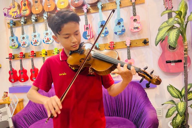 Khóa học đàn violin cho bé tại gia ở TPHCM hiệu quả