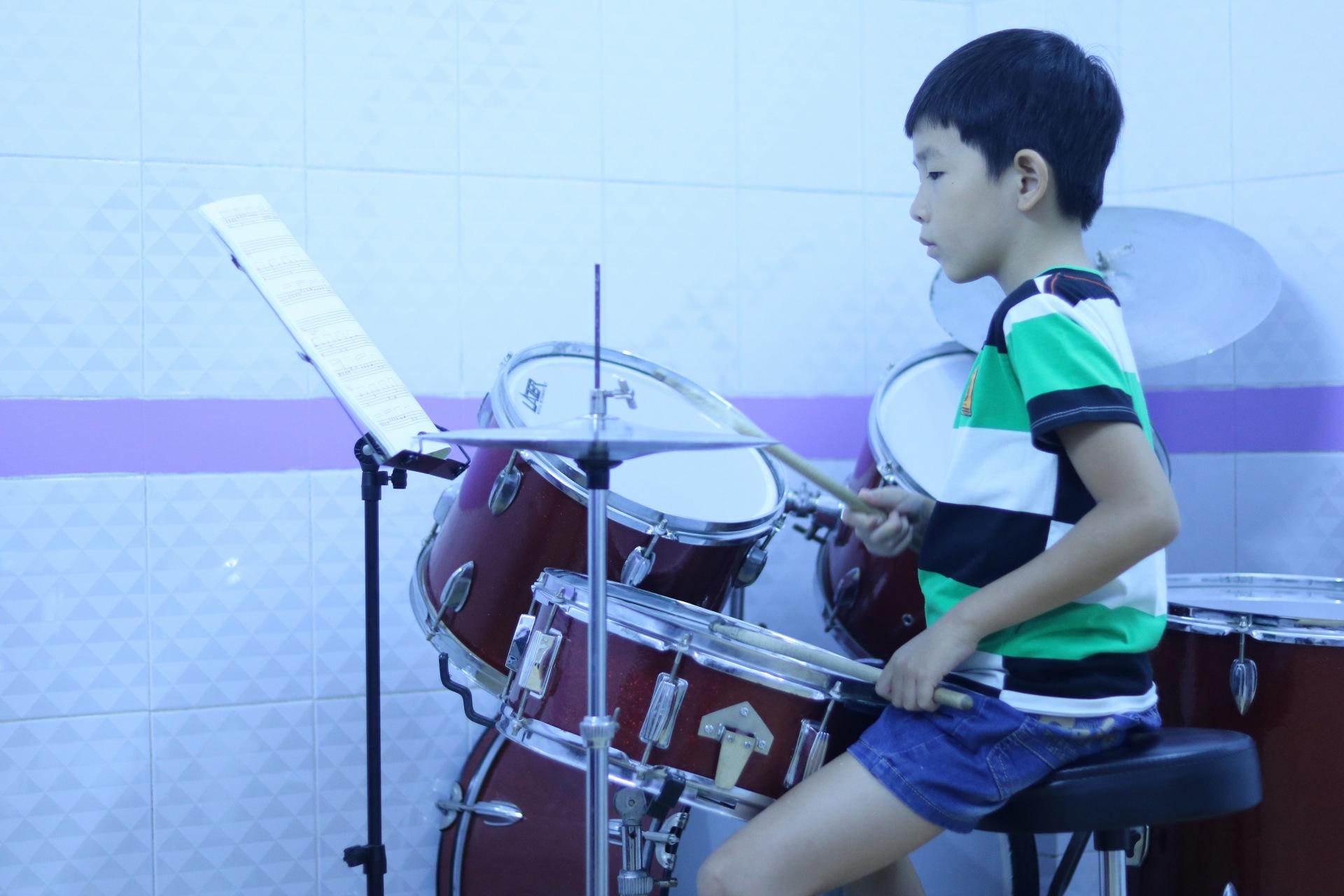 Khóa học chơi trống jazz cho bé tại TP. HCM