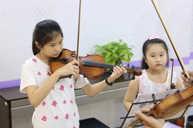 Trung tâm dạy đàn violin cho bé uy tín TPHCM