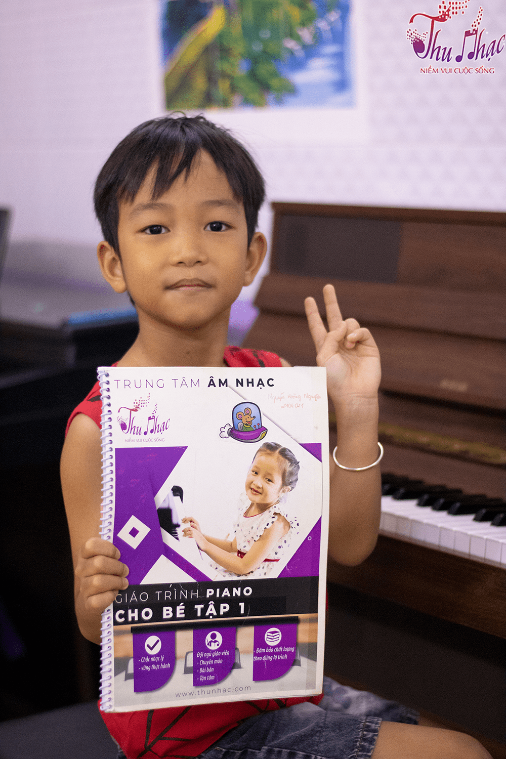 Khóa học piano cho bé quận Tân Phú