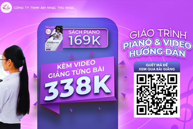 Khóa học đàn piano cơ bản qua video