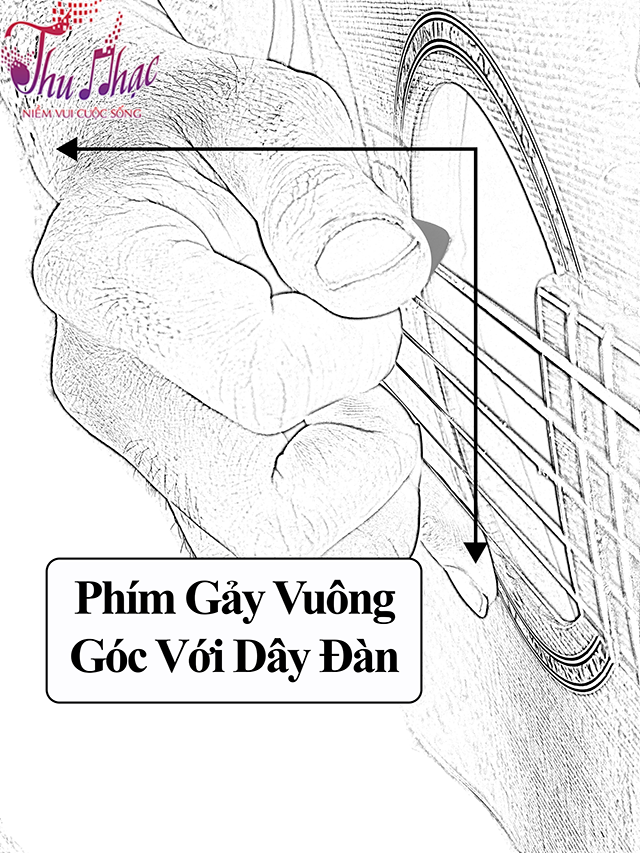 Cách chơi đàn guitar bằng phím gảy