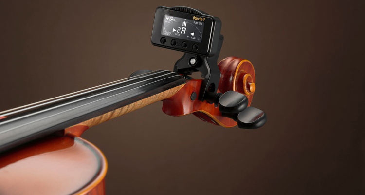 Cách chỉnh dây đàn violin bằng tuner