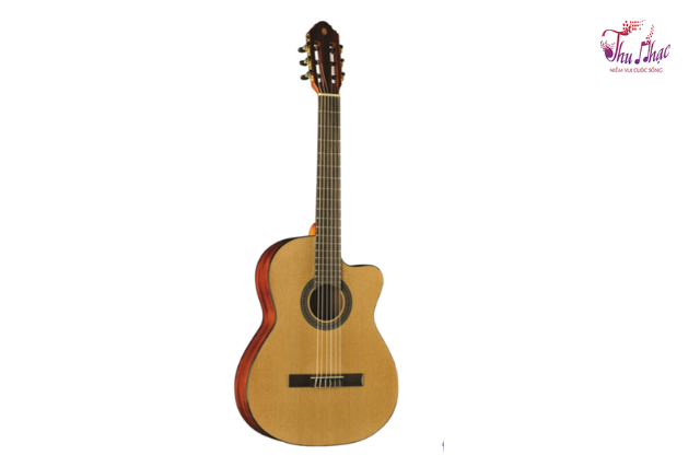 Mặt trước đàn guitar classic EKO Vibra 150 CW