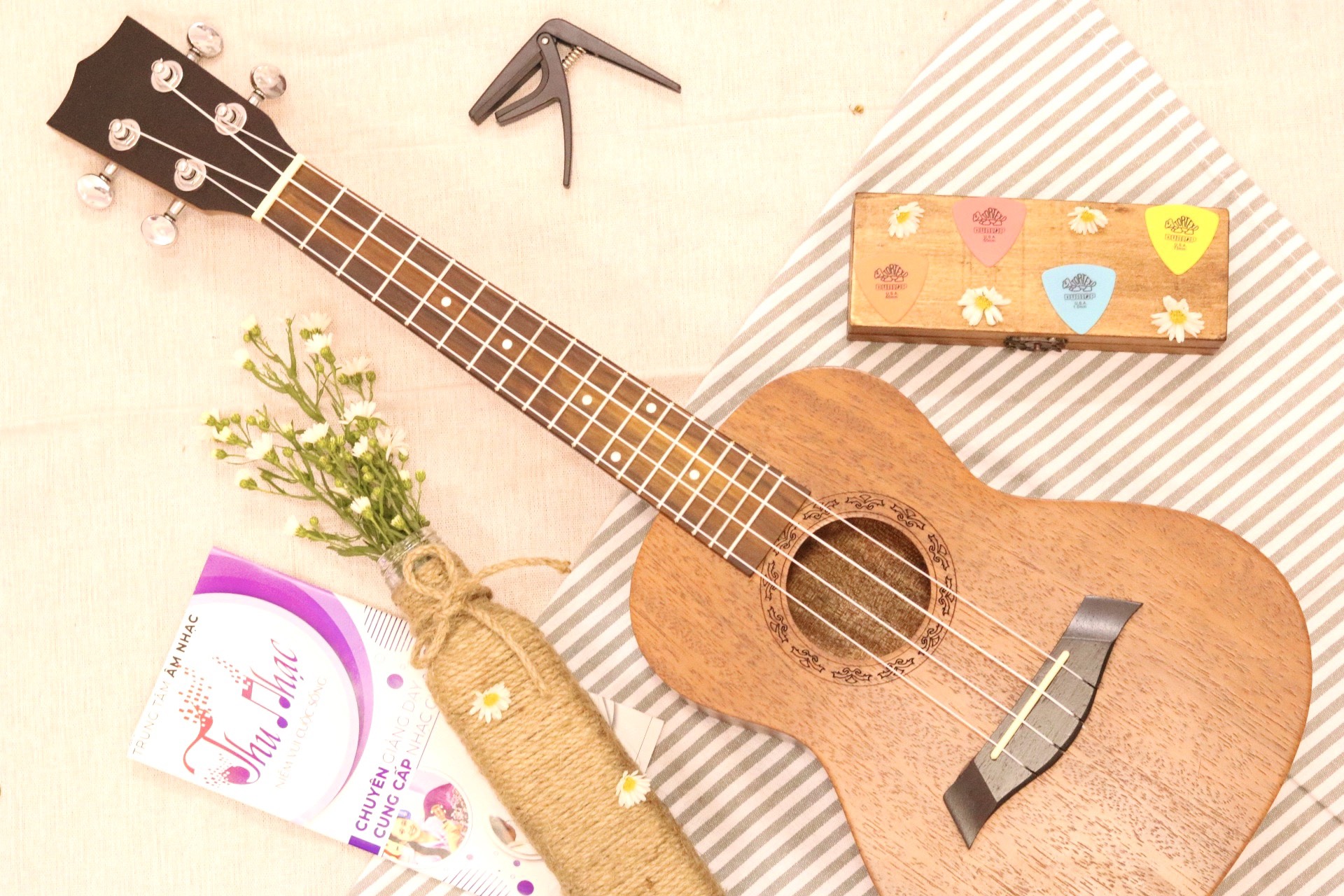 cách chăm sóc đàn ukulele
