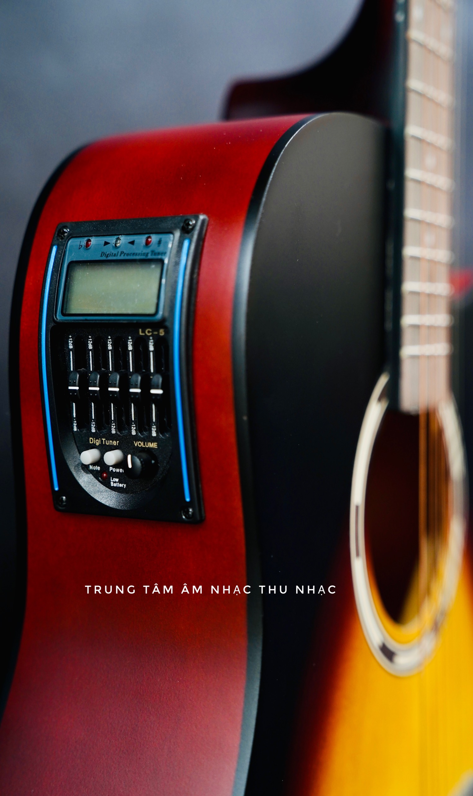 Gắn EQ cho guitar tại Thu Nhạc Tân Phú