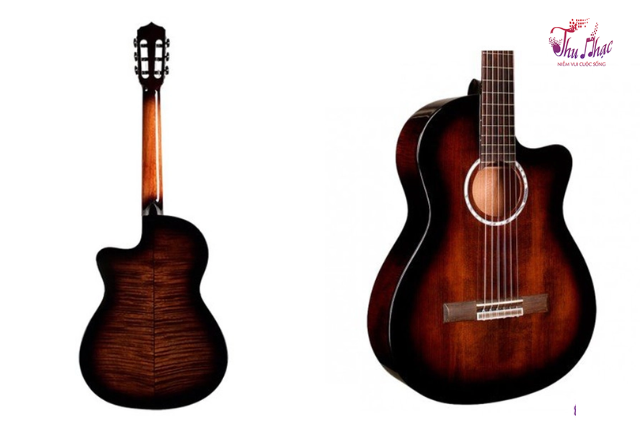 Lưng và hông đàn guitar classic Cordoba Fusion 5