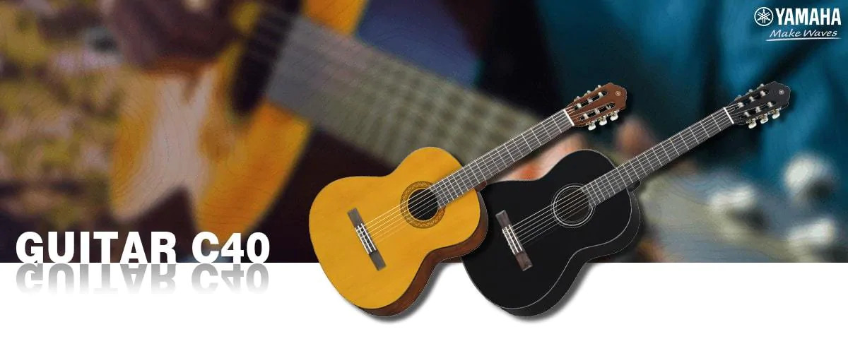 Thiết kế đàn guitar classic yamaha c40