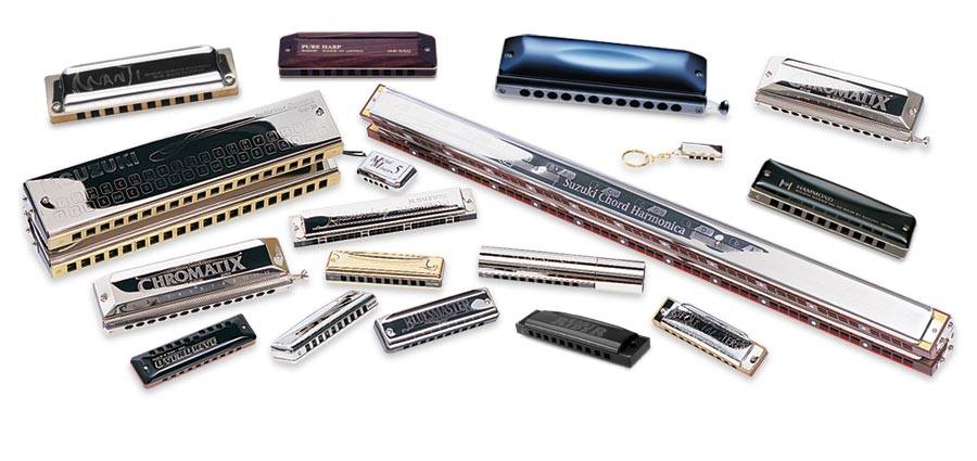  Có nhiều loại Harmonica để lựa chọn