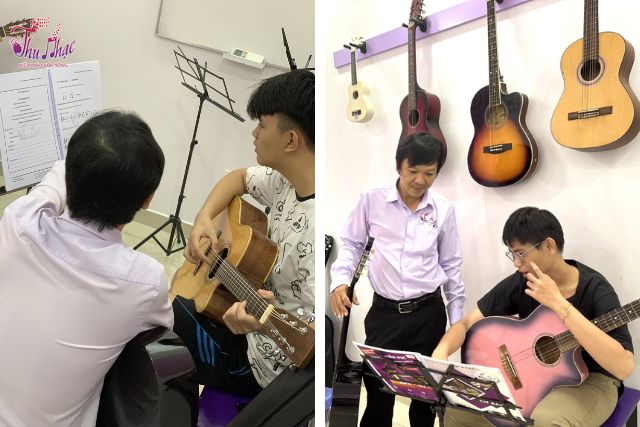 Học phí học đàn guitar cho người mới bắt đầu?