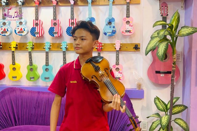 Học đàn  violin 1 kèm 1 tại TPHCM