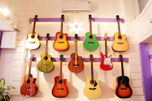 Chọn mua đàn guitar cho người mới bắt đầu