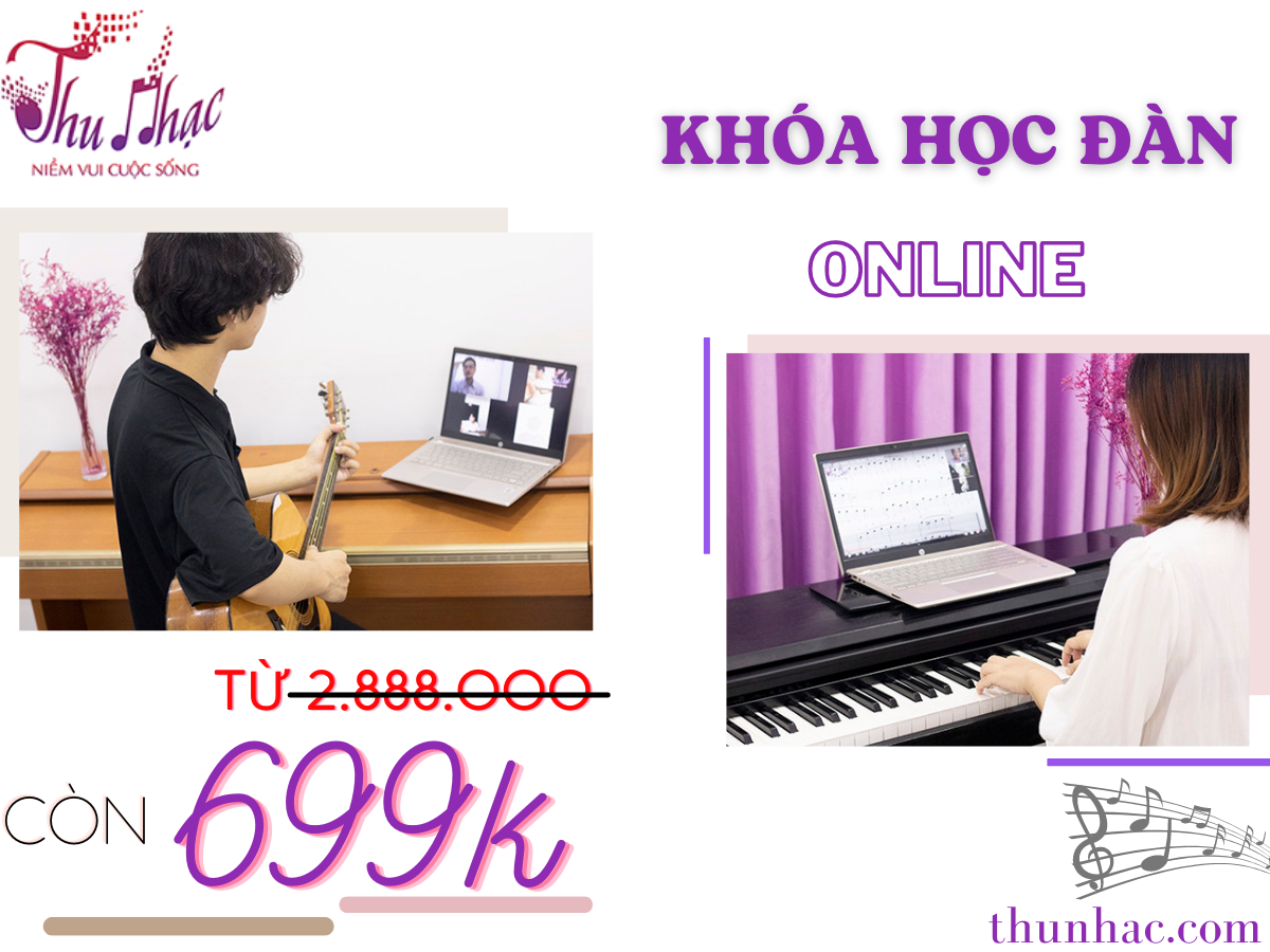 Khóa học đàn guitar online tại nhà giá rẻ