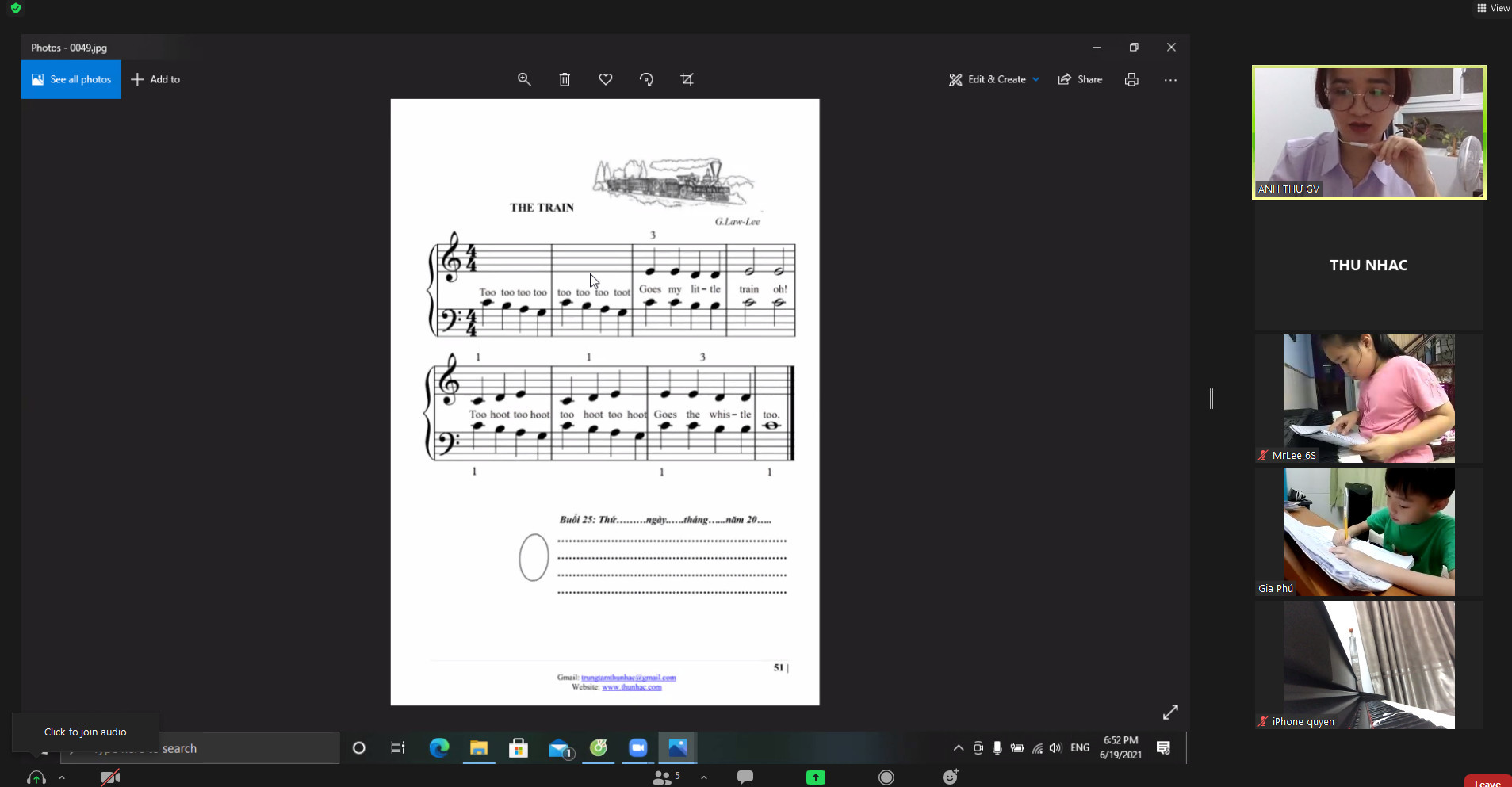 Giáo viên dạy Piano online kinh nghiệm