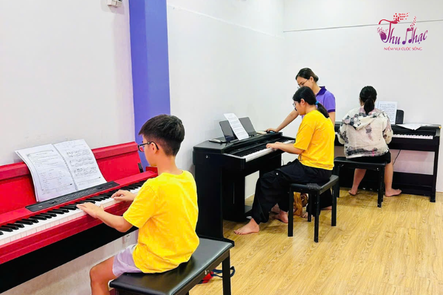 Khóa học piano cho bé tại quận Tân Phú